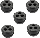 5-Pack Fuel Tank Tube 3-Hole Grommet for ECHO SRM210 SRM210i SRM211 SRM211i SRM210U SRM211U SRM225 SRM310 Trimmer # 13211546730 V137000030